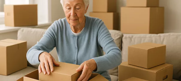 Flytta som pensionär – praktiska tips och rätt till RUT‑avdrag